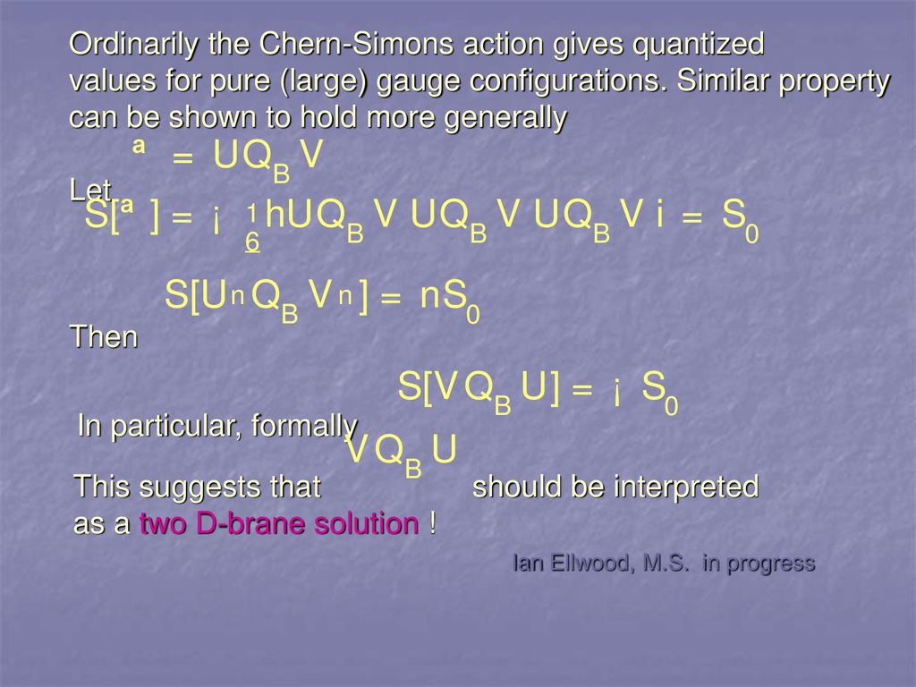 Analytic Solutions In Open String Field Theory Ppt Download