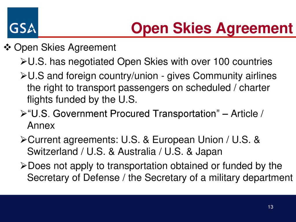 Fly America Act Open Skies Ppt Download fly-america-act-open-skies-ppt-download
