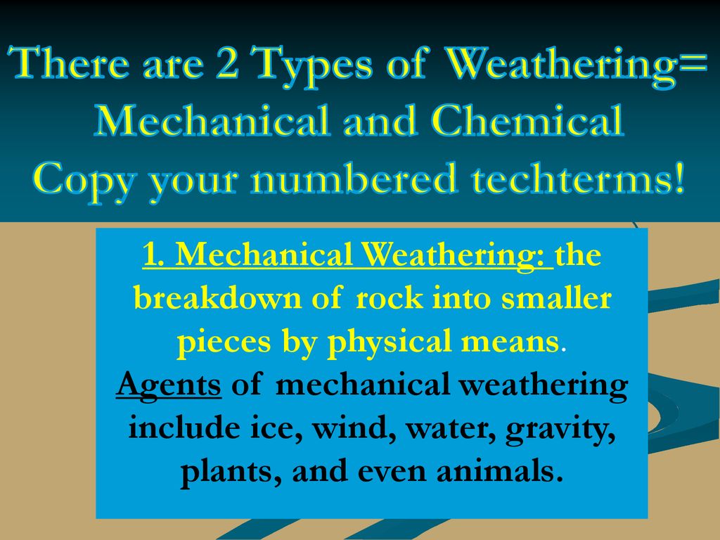 Weathering and Soil Formation ppt download