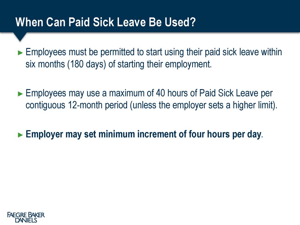 Understanding and Applying the Chicago and Cook County Sick Leave