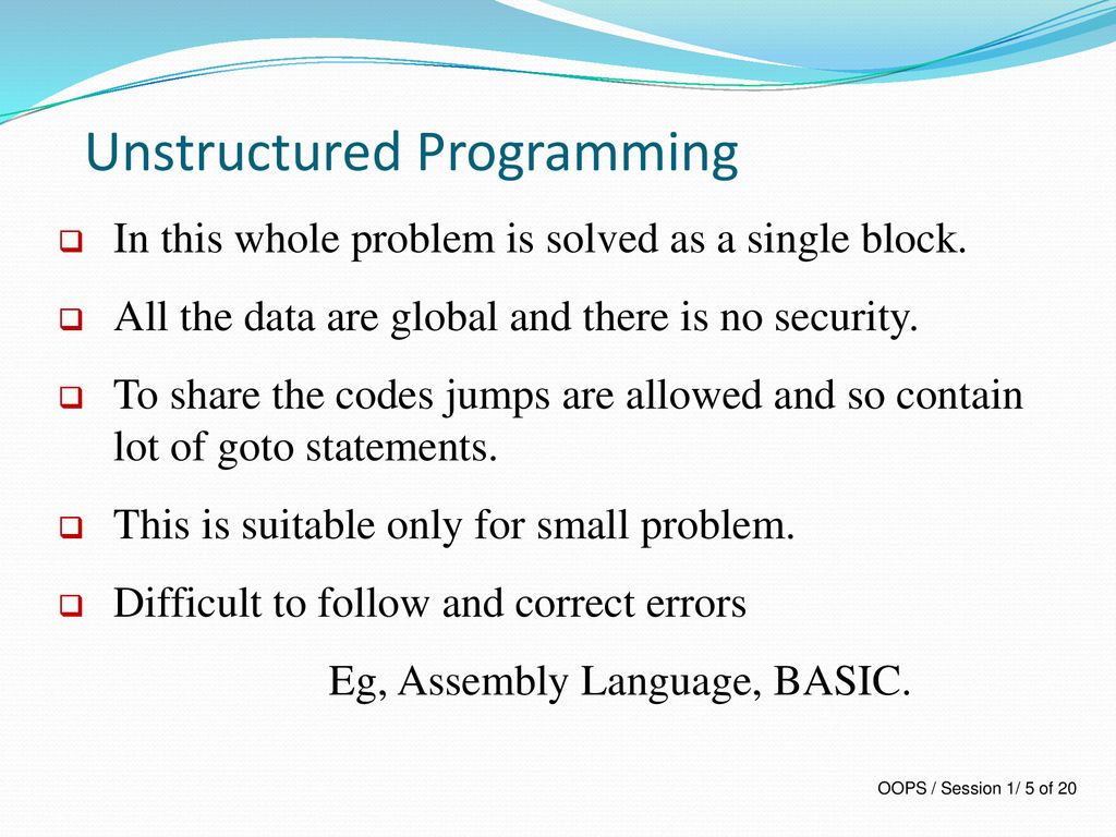 Basic Object Oriented Approach - ppt download
