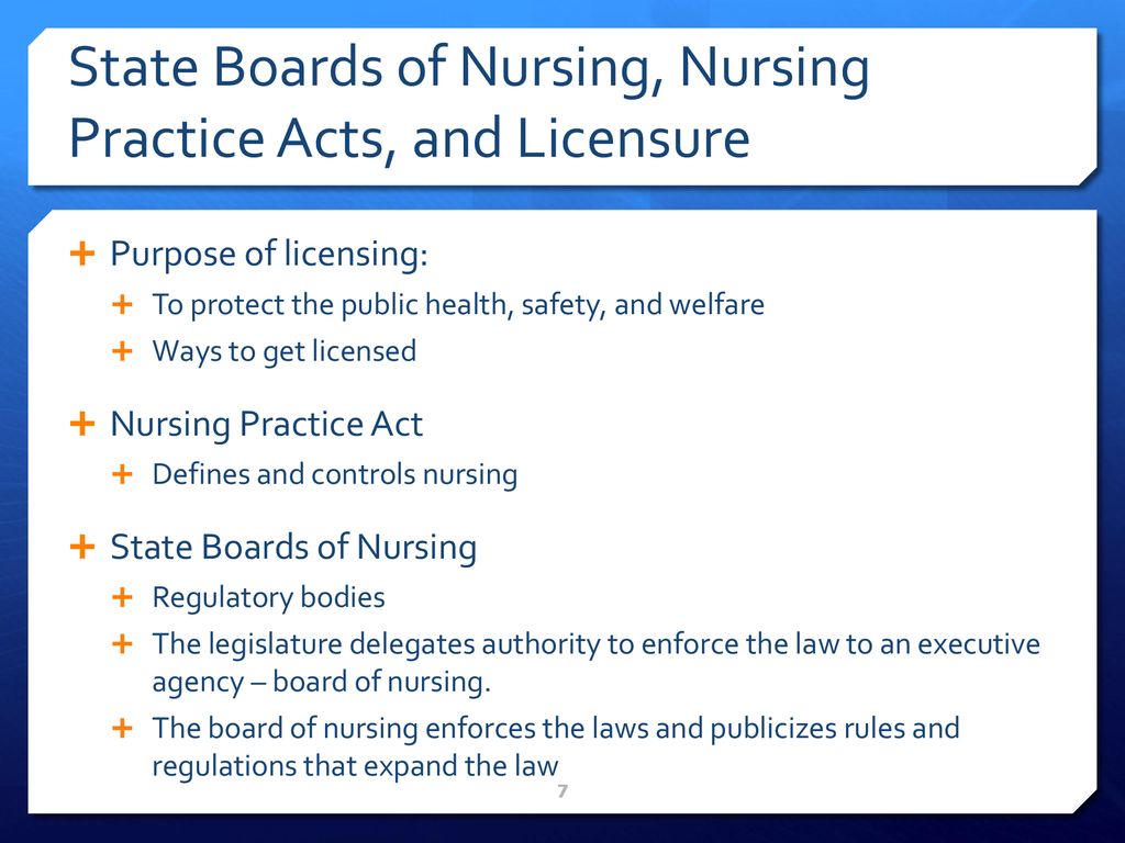 Legal Aspects of Professional Nursing - ppt download