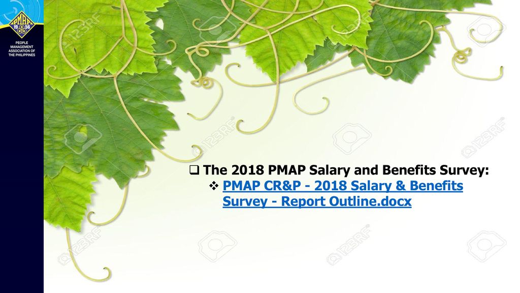 The 2018 PMAP Salary and Benefits Survey: