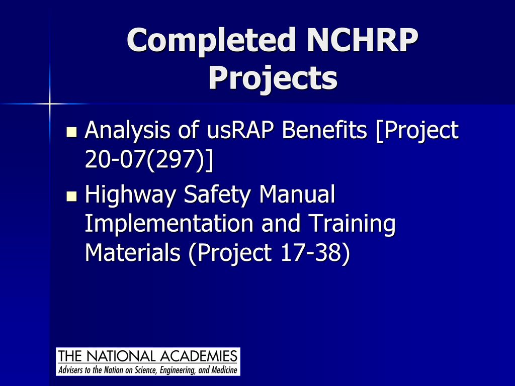 nchrp research report 903