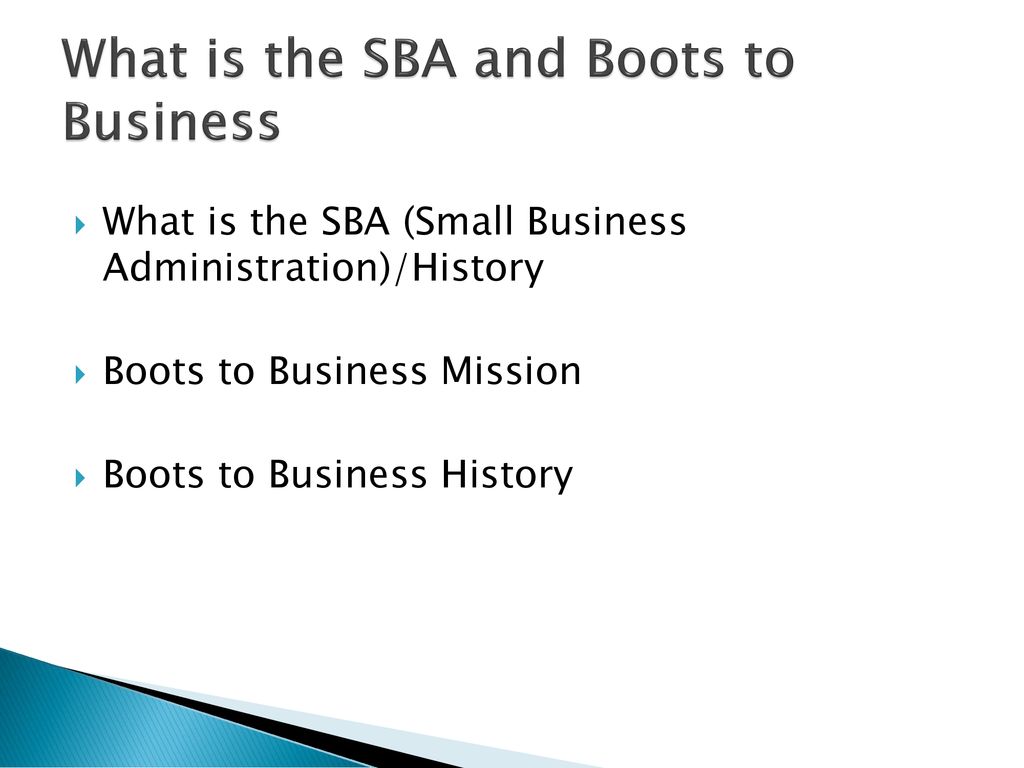 Small Business Administration Entrepreneurship Track ppt download