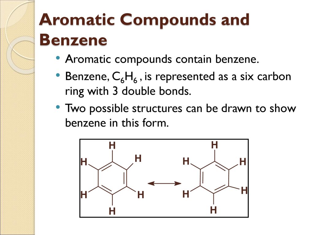 1.2) Cyclic and Aromatic Hydrocarbons - ppt download