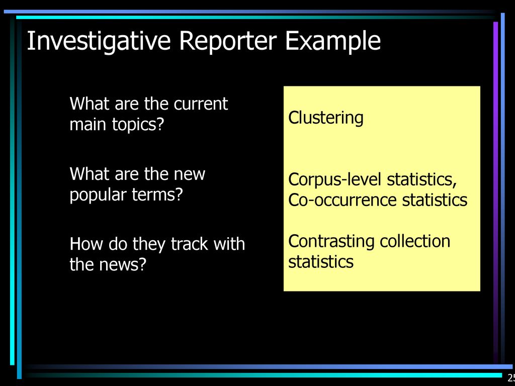 Interfaces for intense information analysis ppt download