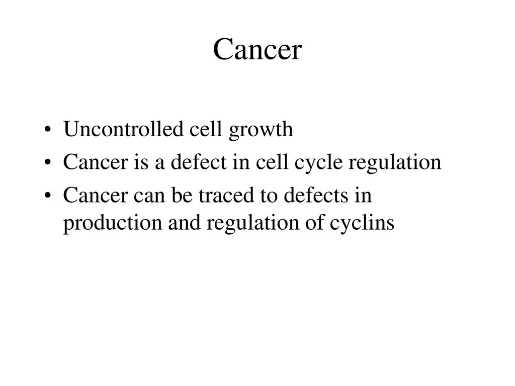 Control of the Cell Cycle Biology Diagrams