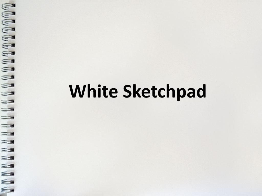 White Sketchpad