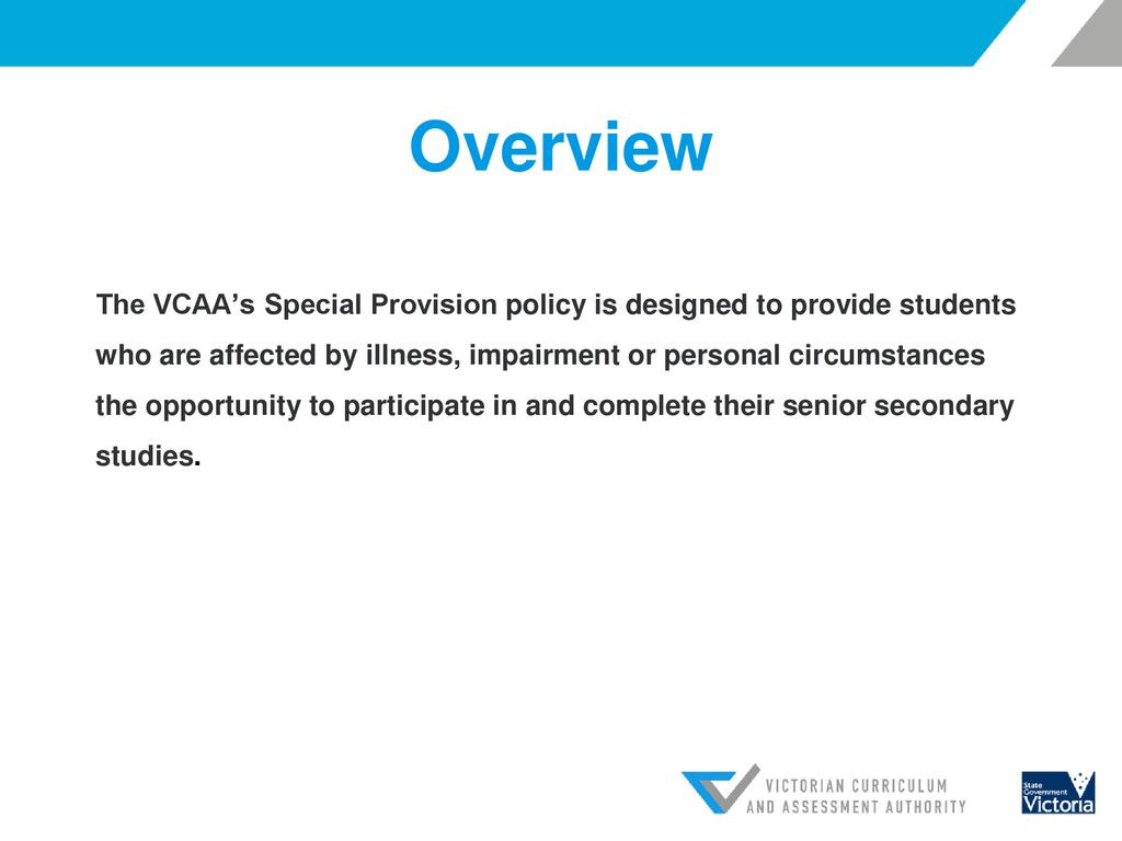 Special Provision. ppt download