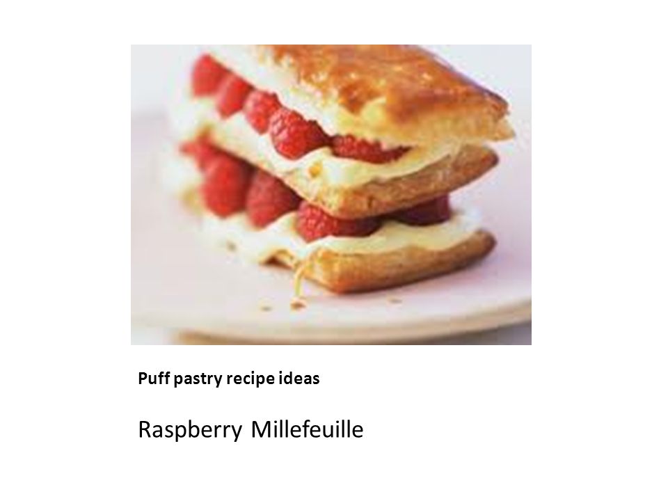 Puff pastry recipe ideas