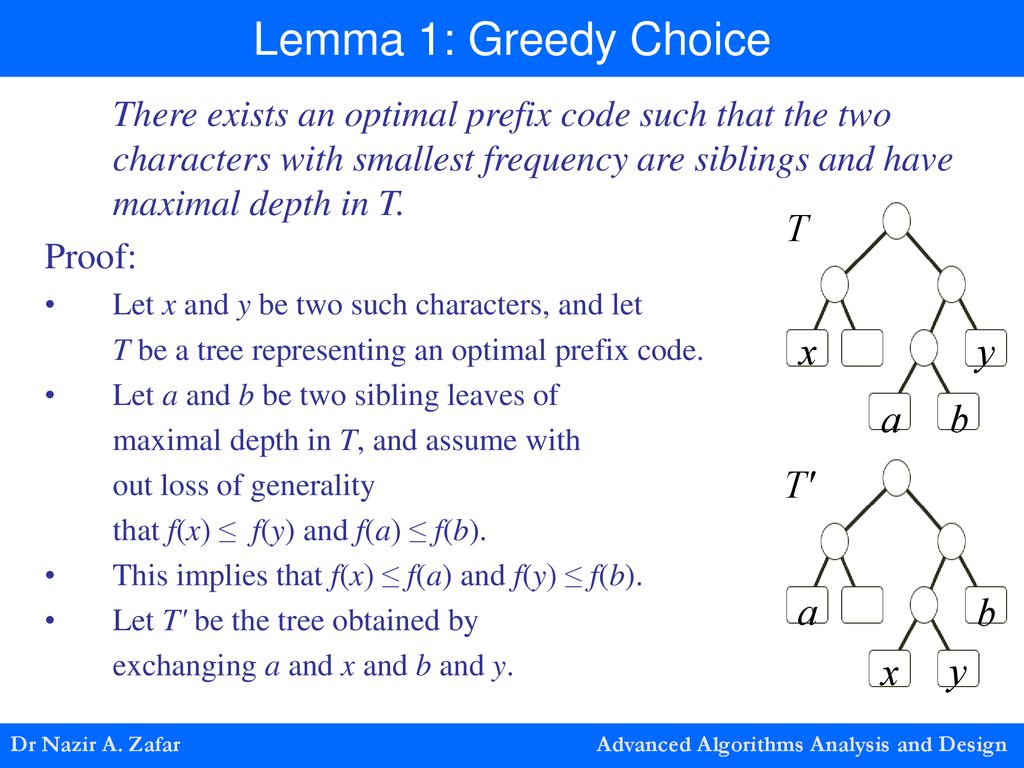 Advanced Algorithms Analysis and Design - ppt download