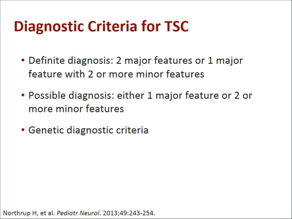 Tuberous Sclerosis Complex Fundamental Concepts In Diagnosis And