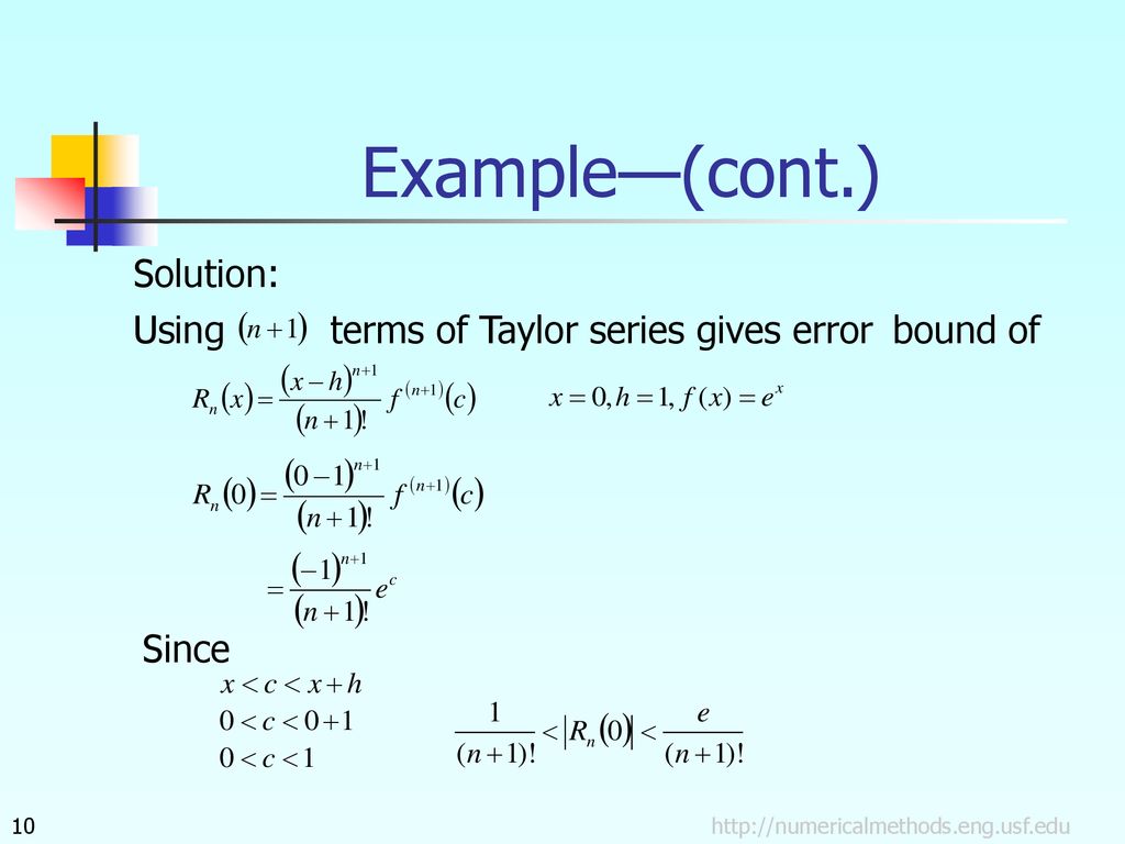 Taylor series revisited ppt download