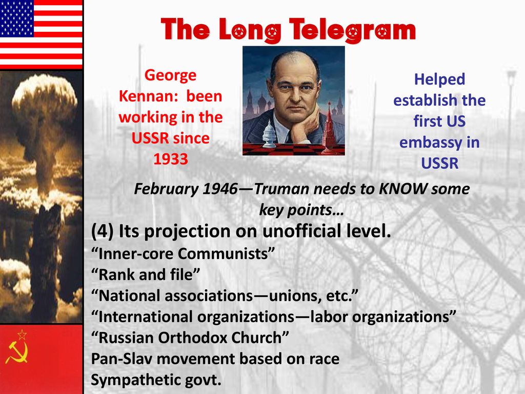 10th World Studies Today's Agenda: The Long Telegram - ppt download