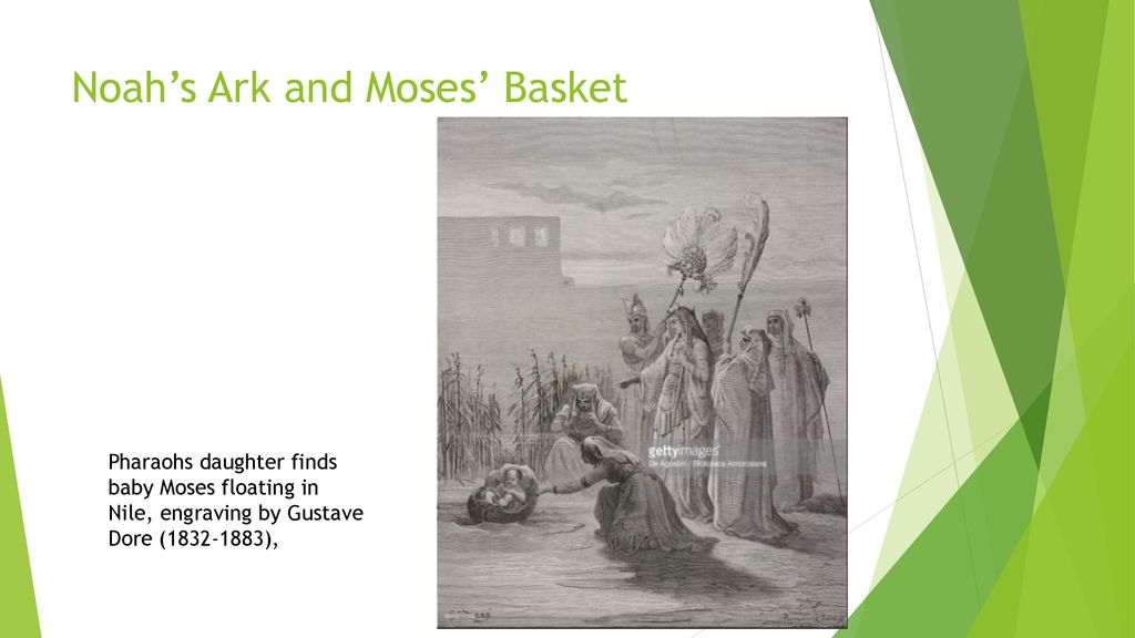 noah's ark moses basket