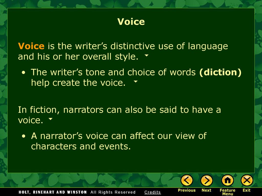 Narrator and Voice The Narrator Omniscient Point of View ppt download