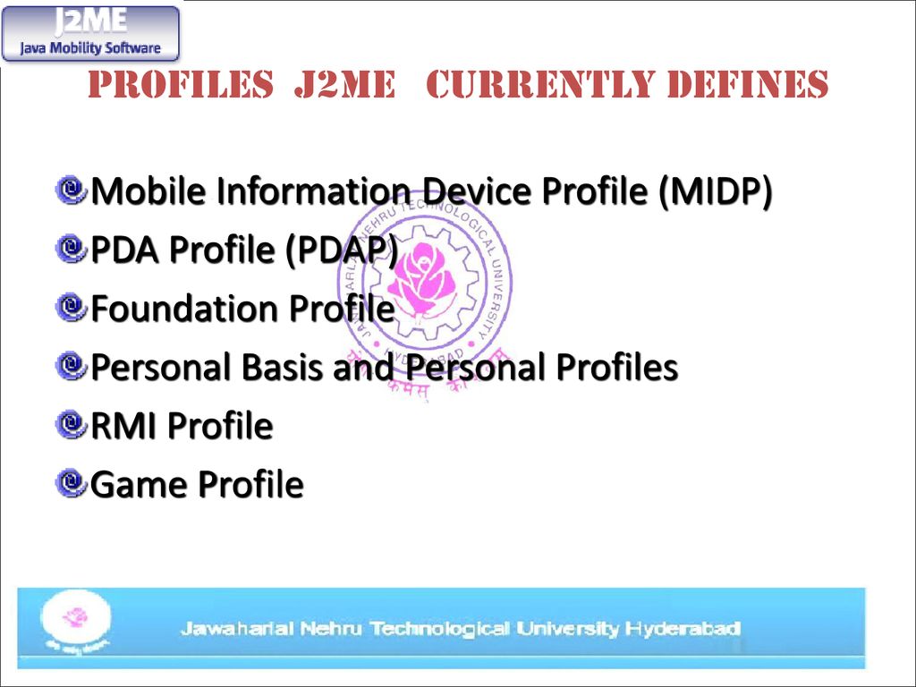 Introduction of J2ME Mobile solutions. - ppt download