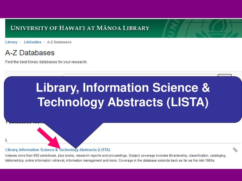 Searching For Scholarly Articles About Cataloging Ppt Download