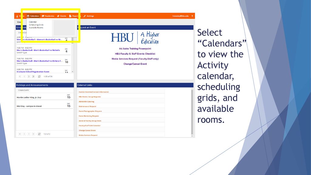 Houston Baptist University Version ppt download