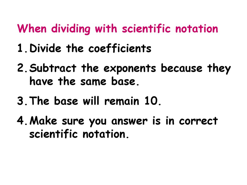 PERFORMING CALCULATIONS IN SCIENTIFIC NOTATION Ppt Download performing-calculations-in-scientific-notation-ppt-download