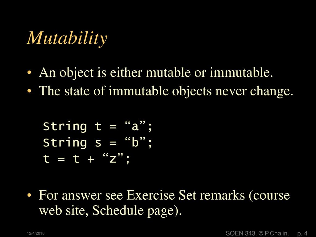 SOEN 343 Software Design Computer Science and Software Engineering ...