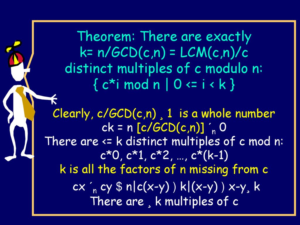 Modular Arithmetic And The Rsa Cryptosystem Ppt Download