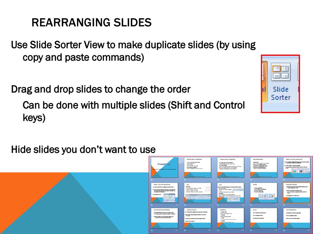 Creating a presentation and adding features ppt download