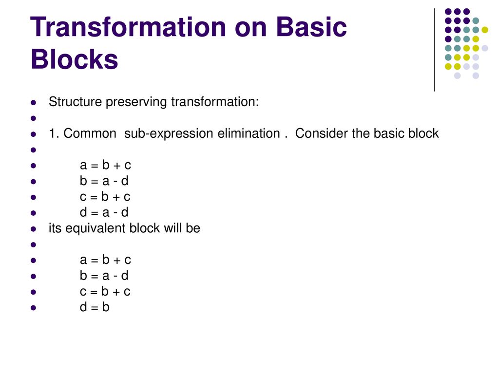TARGET CODE GENERATION - ppt download