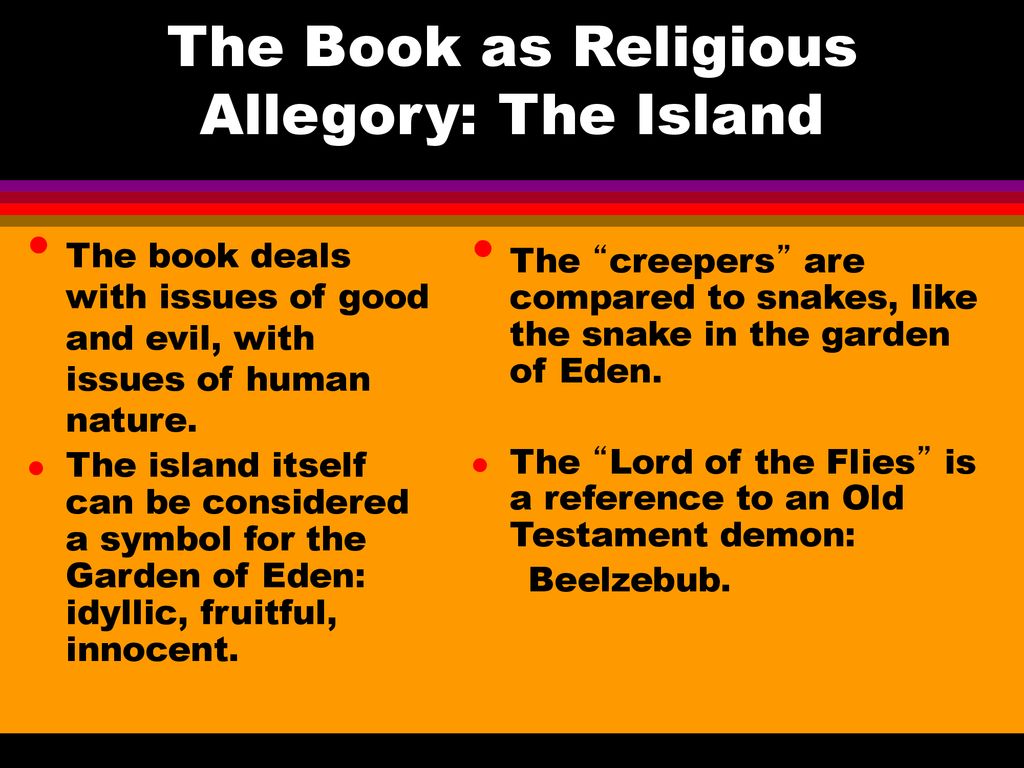 The Book as Religious Allegory: The Island