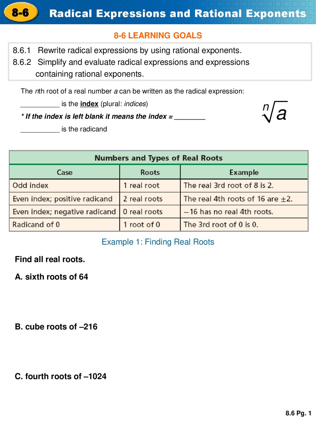 Example 1 Finding Real Roots Ppt Download example-1-finding-real-roots-ppt-download