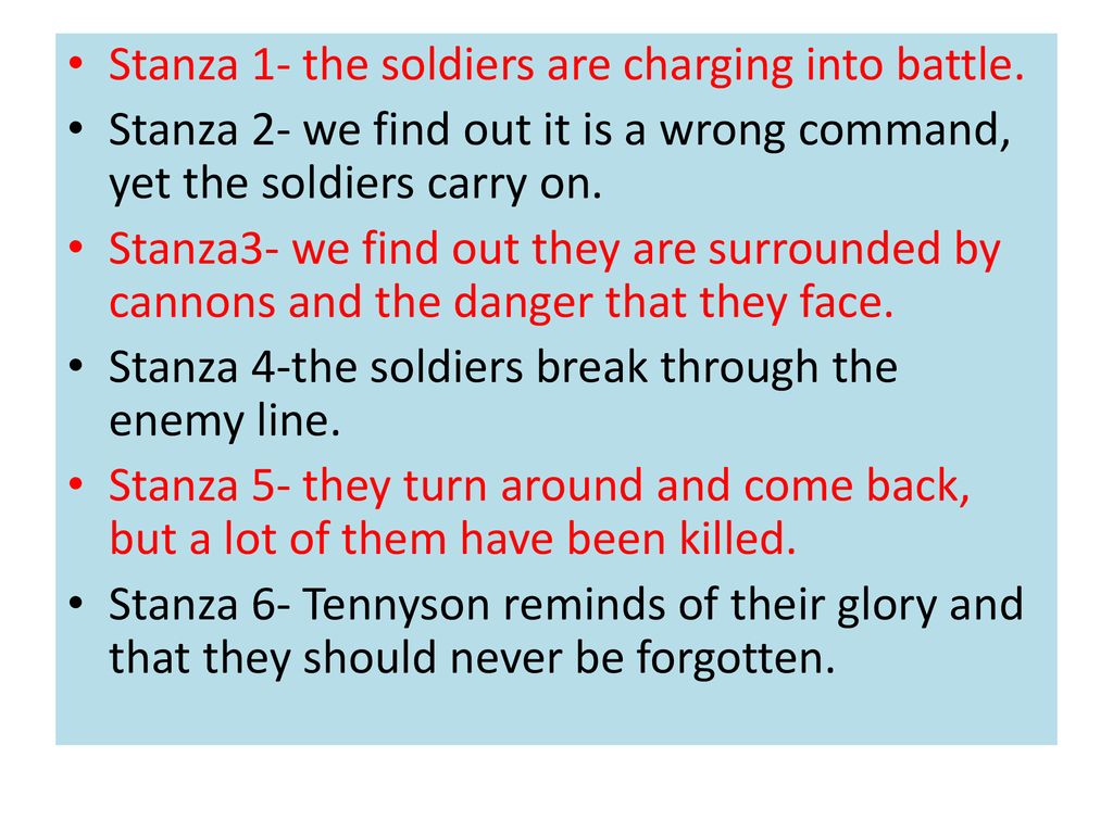 The Charge of the Light Brigade.' - ppt download