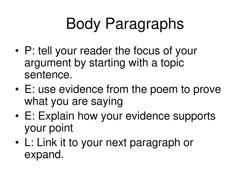 Poetry Analysis Essay 10/2-3/ ppt download