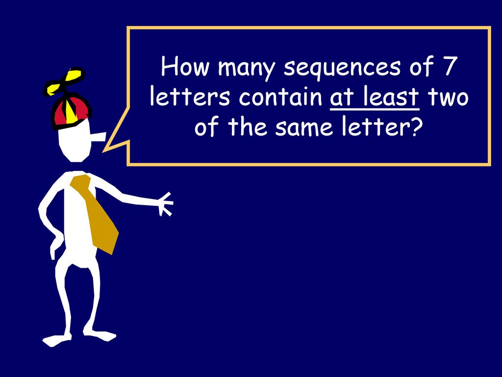 Same Letter Sequence