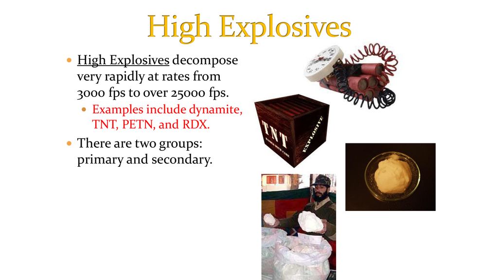 Explosions and Explosives - ppt download