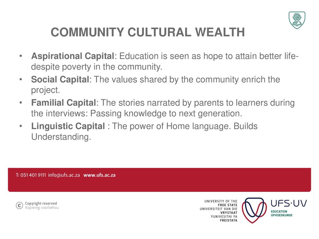 Community cultural wealth