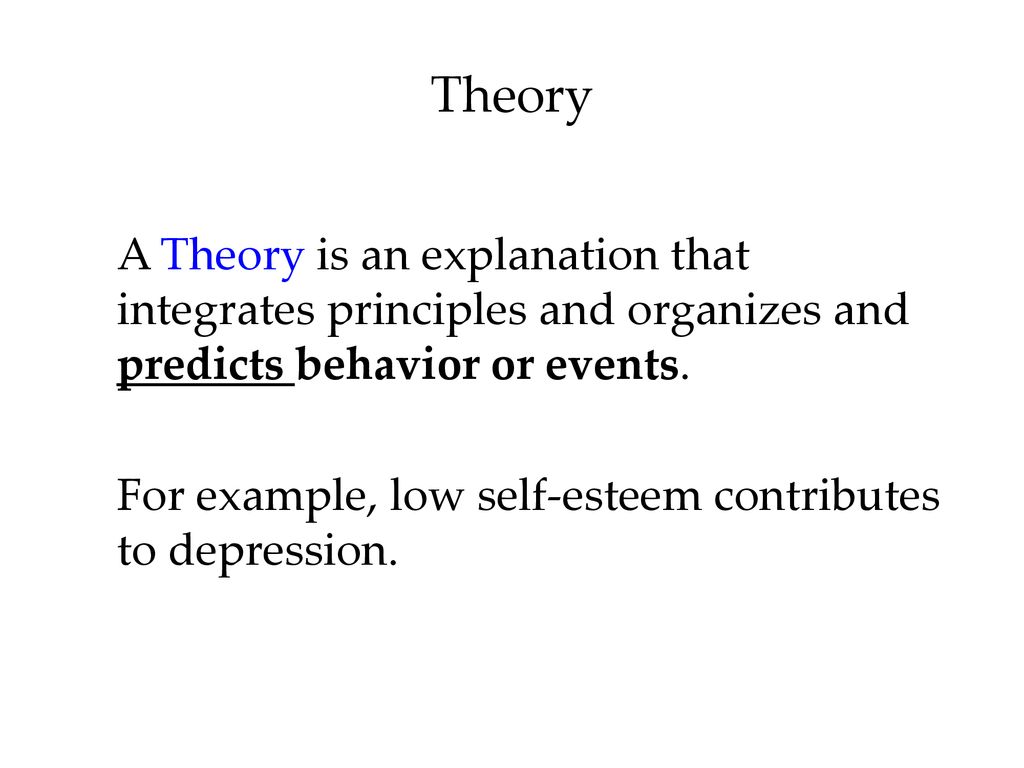 Scientific Method Psychologists, like all scientists, use the ...