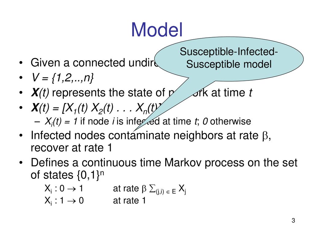 The Effect Of Network Topology On The Spread Of Epidemics Ppt Download