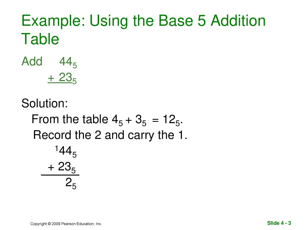 Computation in Other Bases - ppt download