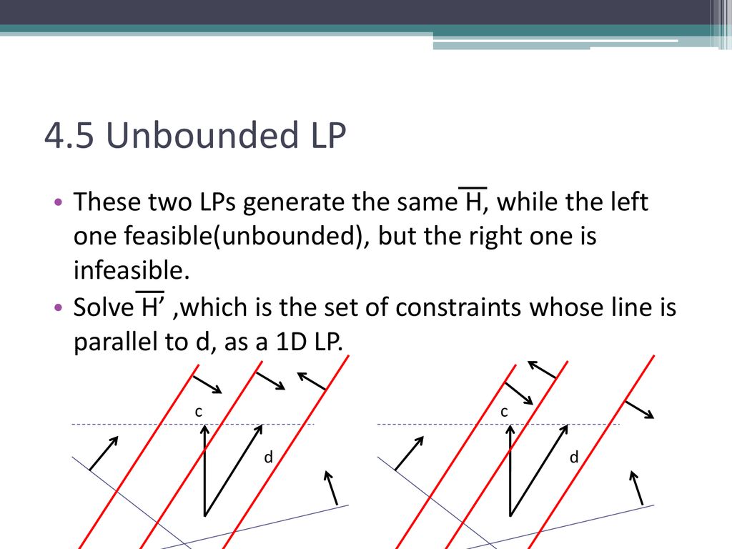 CHAPTER 4. LINEAR PROGRAMMING - ppt download
