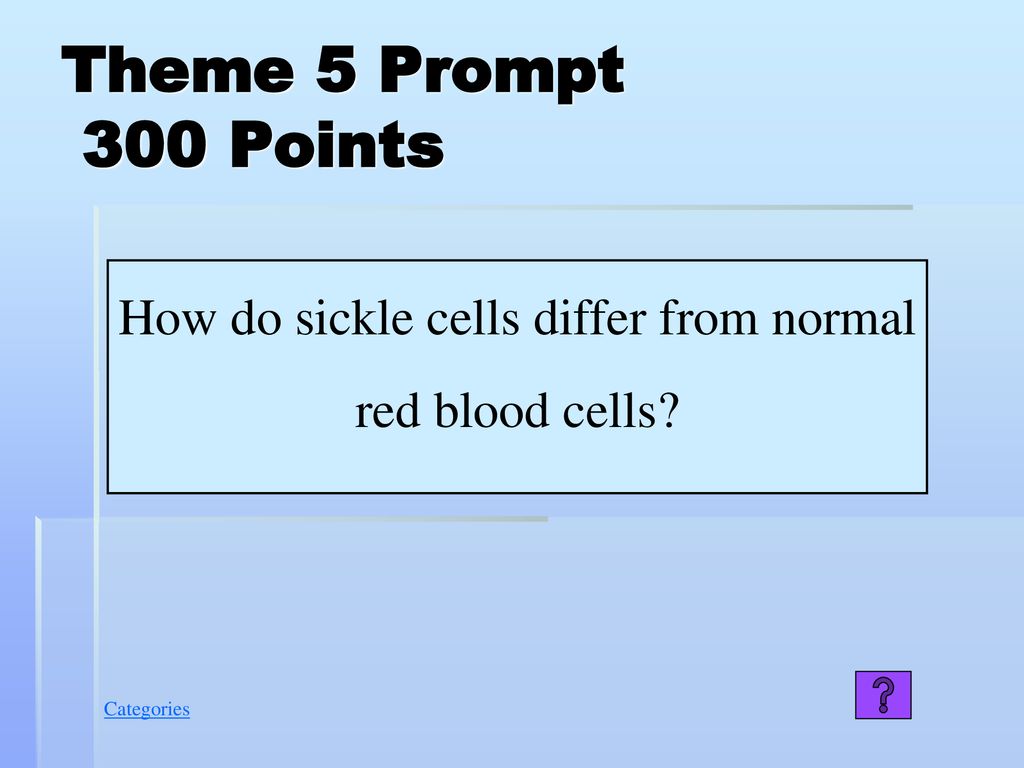 How do sickle cells differ from normal red blood cells