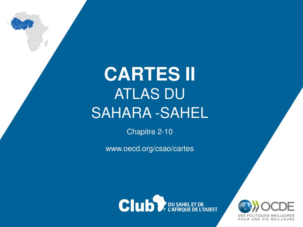 CARTES II Atlas du Sahara -Sahel