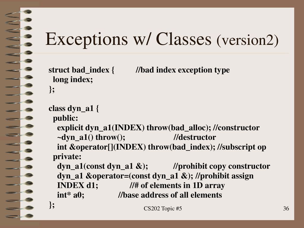 Advanced C++ Exception Handling ppt download