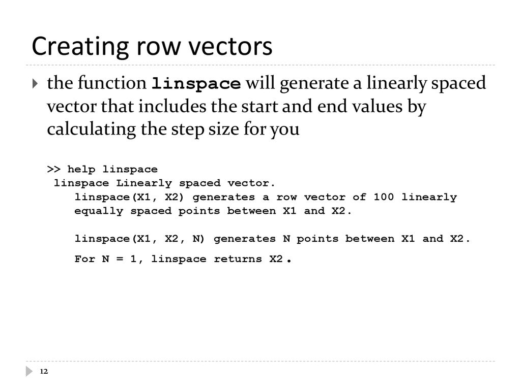 Vectors and matrices i ppt download