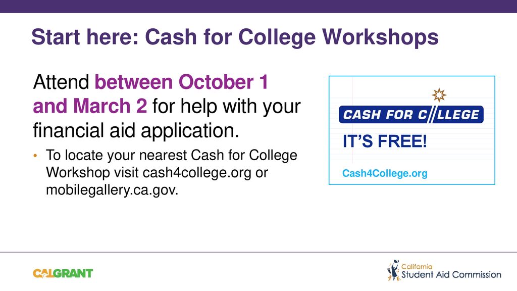 STUDENT FINANCIAL AID APPLICATIONS ARE EARLIER, EASIER, FASTER. - ppt