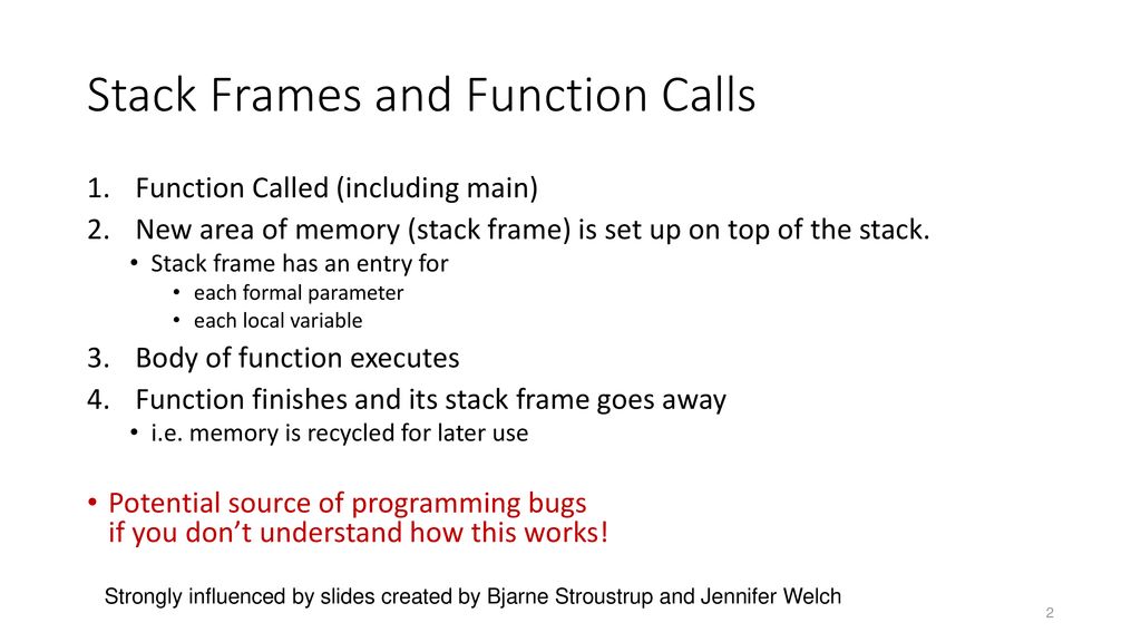How Functions Work Part 1 - ppt download