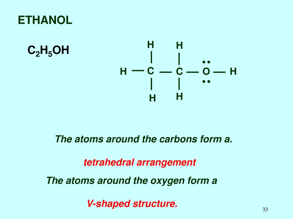 lewis structure for c2h5oh
