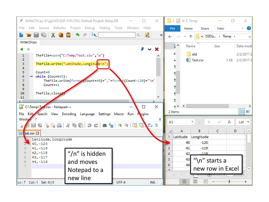 Creates the file on disk and opens it for writing ppt download