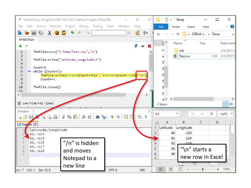 Creates the file on disk and opens it for writing ppt download