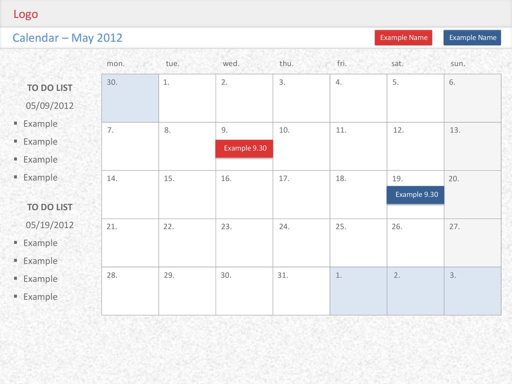Logo Calendar January 12 To Do List 01 04 12 Example To Do List Ppt Download Logo Calendar January 12 To Do List 01 04 12 Example To Do List Ppt Download